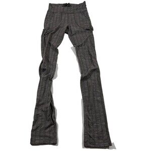 Lululemon Skinny Will Pants Ziggy Wee Gray Black Womens Luon High Rise Legging 4